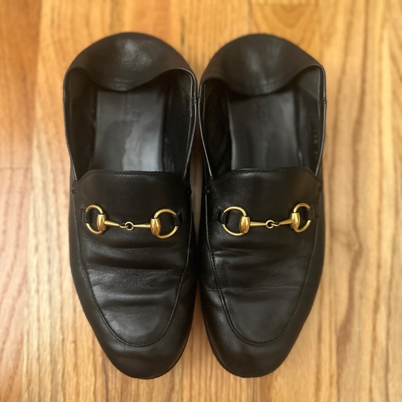 Gucci Brixton Collapsible Apron Toe Loafers - Picture 8 of 13